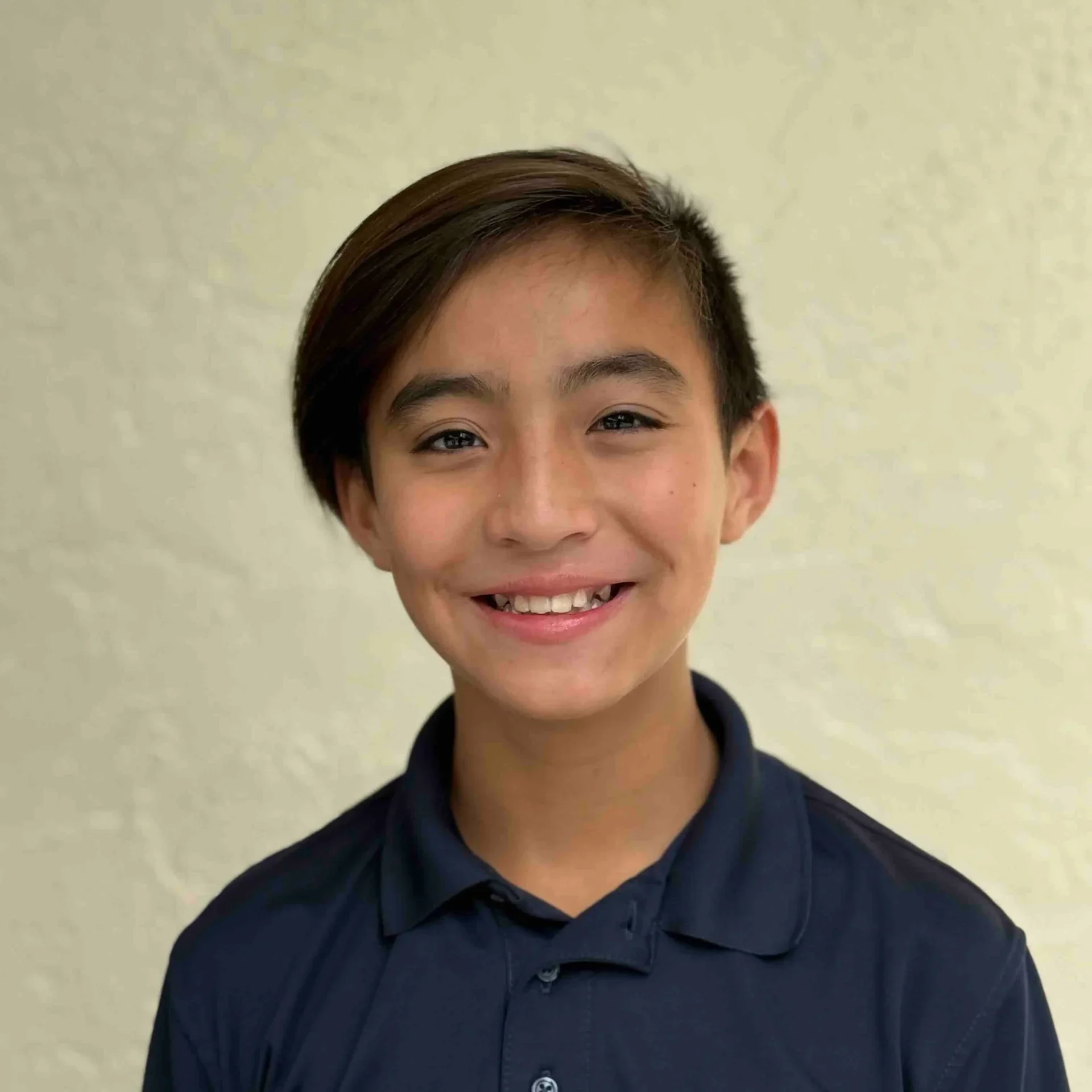 WPBJA Male Student smiling at camera